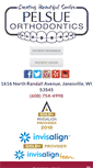Mobile Screenshot of pelsueorthodontics.com